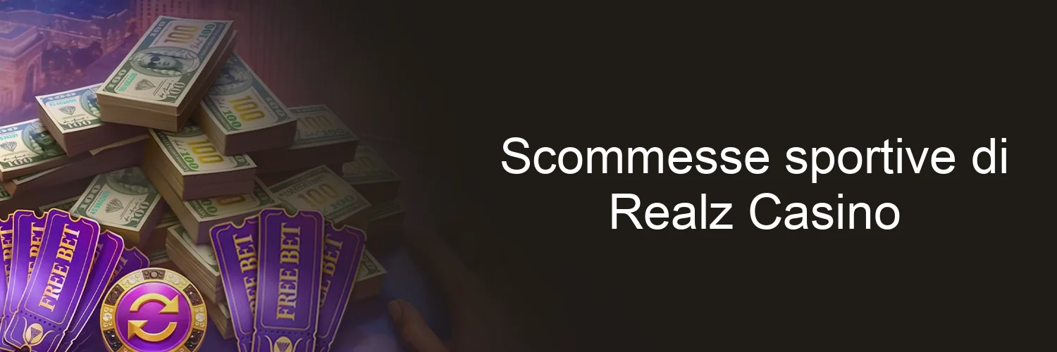 Scommesse sportive di Realz Casino Scommesse sportive di Realz Casino